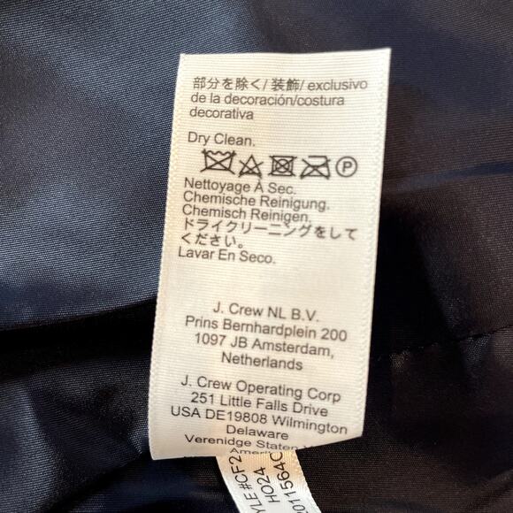 J.Crew Alexandra Velvet Blazer Italian Formal Holidays Lux CF274 Emerald Green 4 - Picture 16 of 16